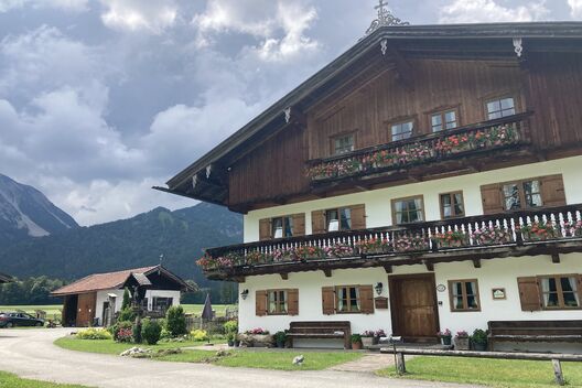 Bauernhof in der Natur